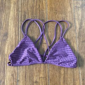 👙Acacia purple mesh top M